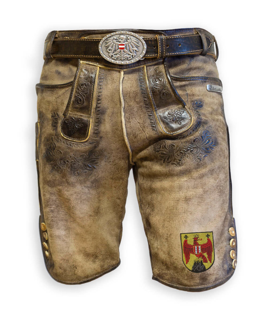 Lederhose "Kiesruck" Österreich & Bundesland Edition
