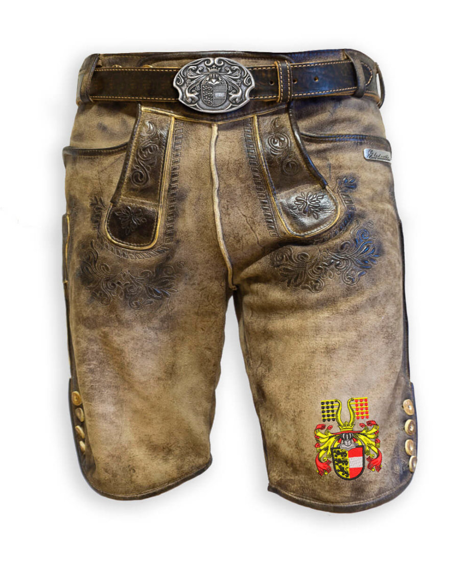 Lederhose "Kiesruck" Österreich & Bundesland Edition