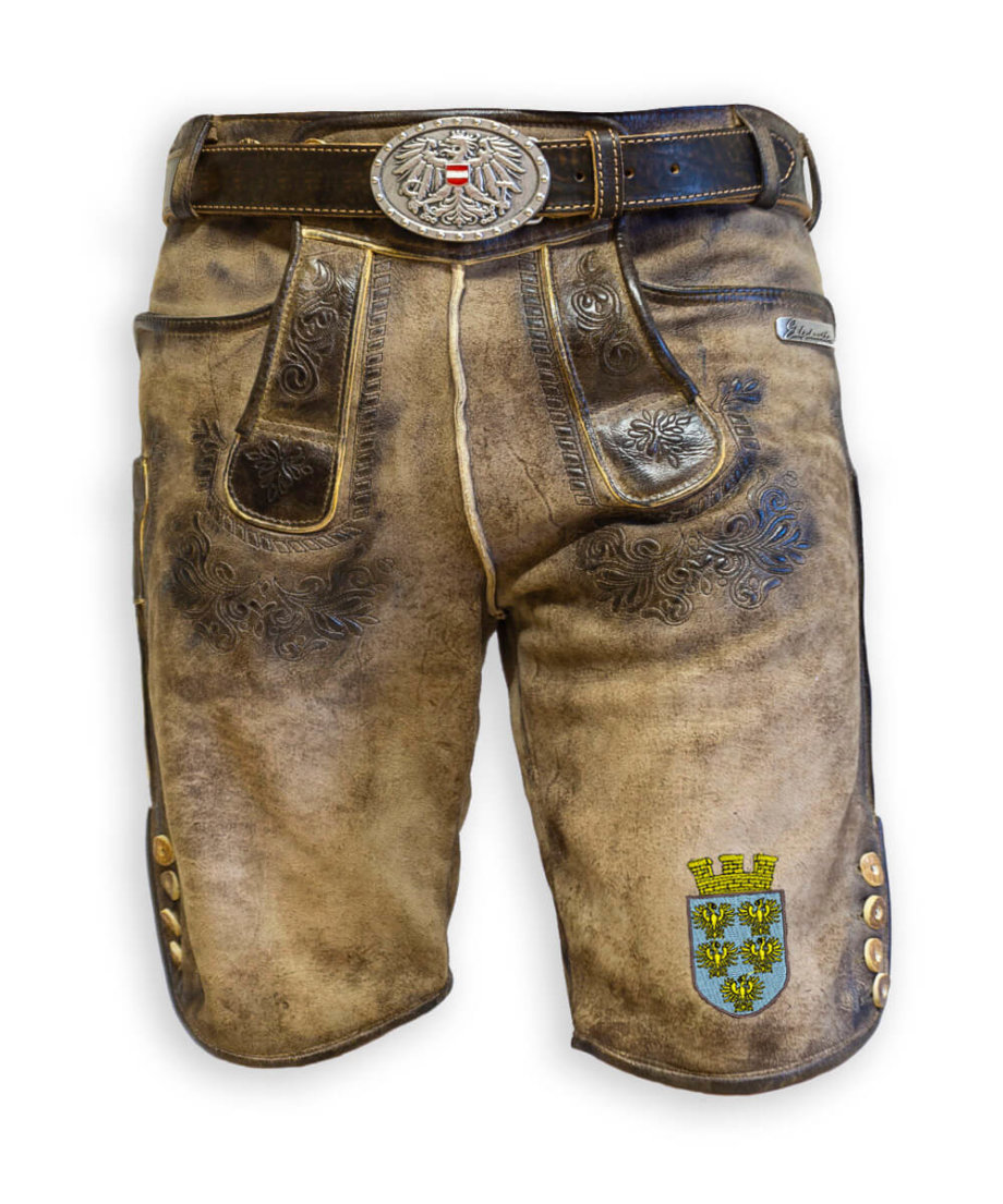 Lederhose "Kiesruck" Österreich & Bundesland Edition