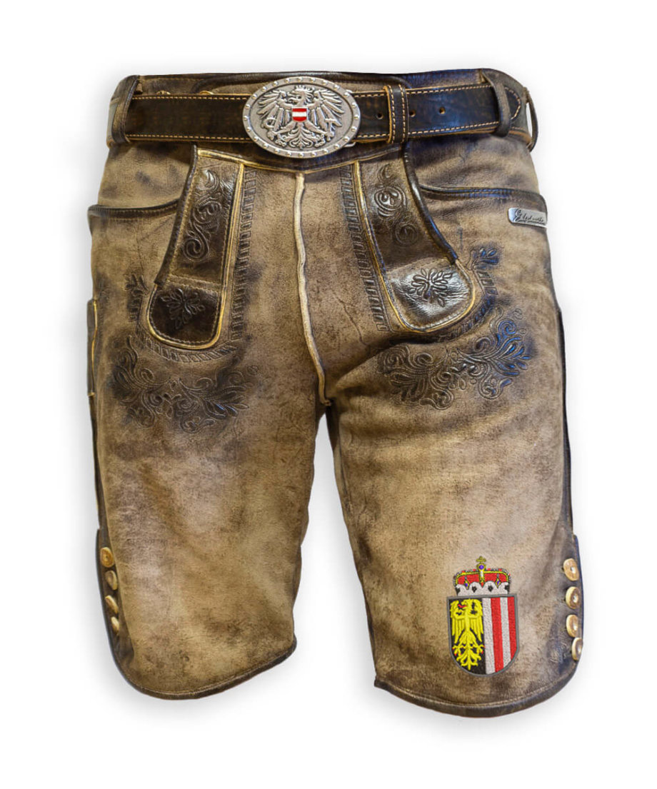 Lederhose "Kiesruck" Österreich & Bundesland Edition