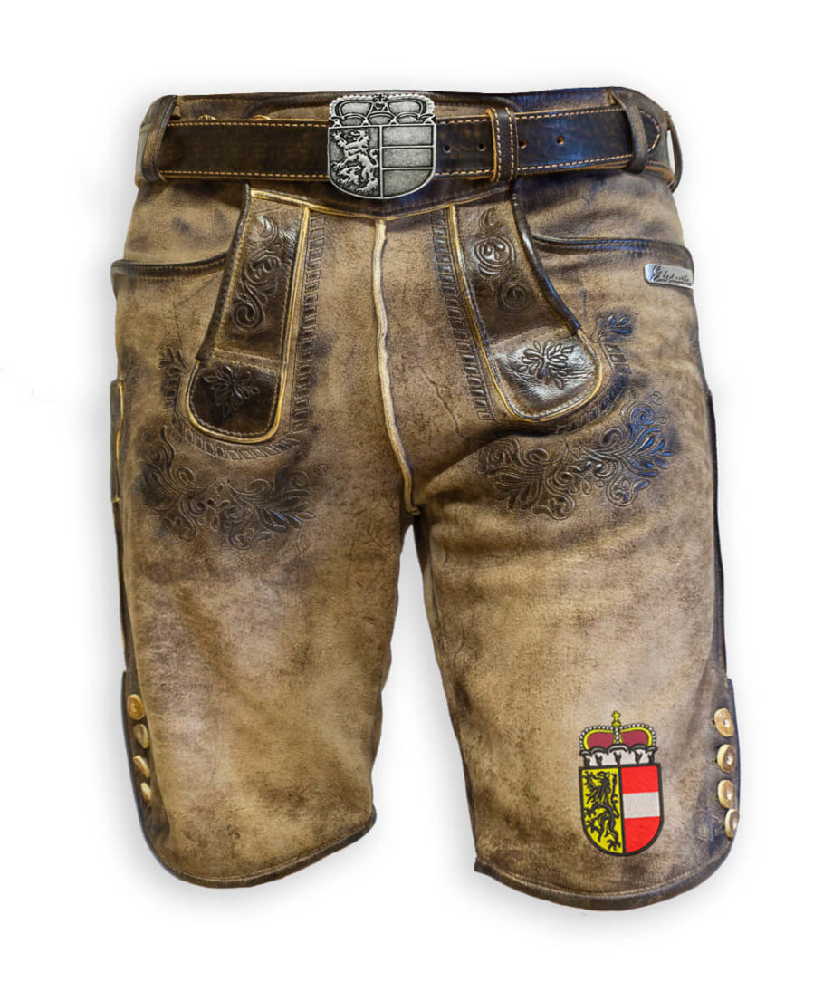 Lederhose "Kiesruck" Österreich & Bundesland Edition