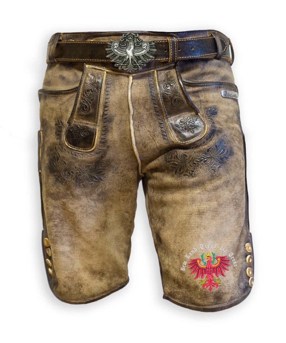 Lederhose "Kiesruck" Österreich & Bundesland Edition