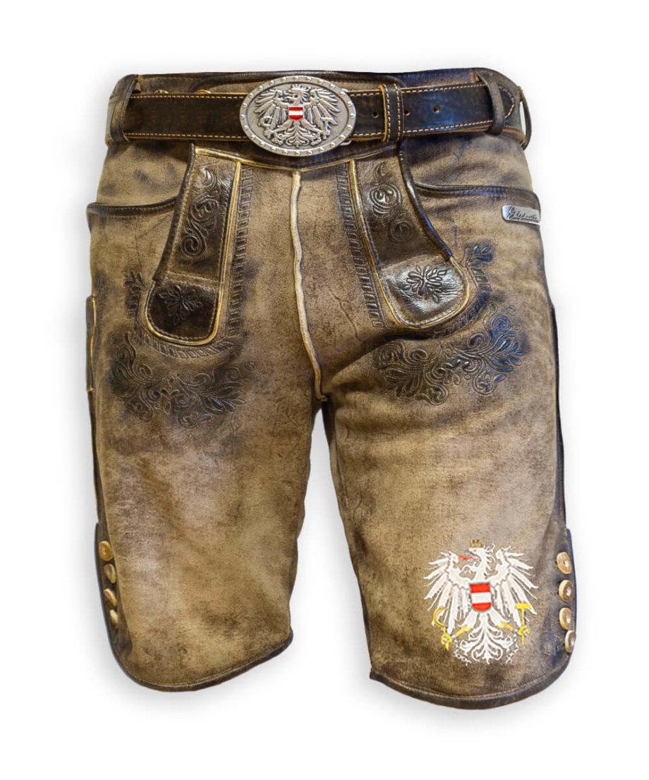 Lederhose "Kiesruck" Österreich & Bundesland Edition