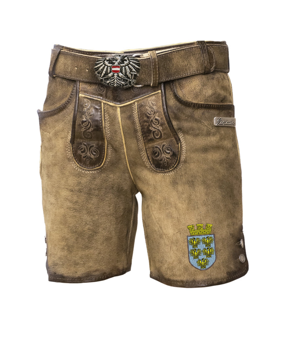 Lederhose "Maria" Österreich & Bundesland Edition