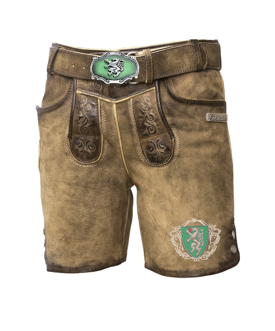 Lederhose "Maria" Österreich & Bundesland Edition