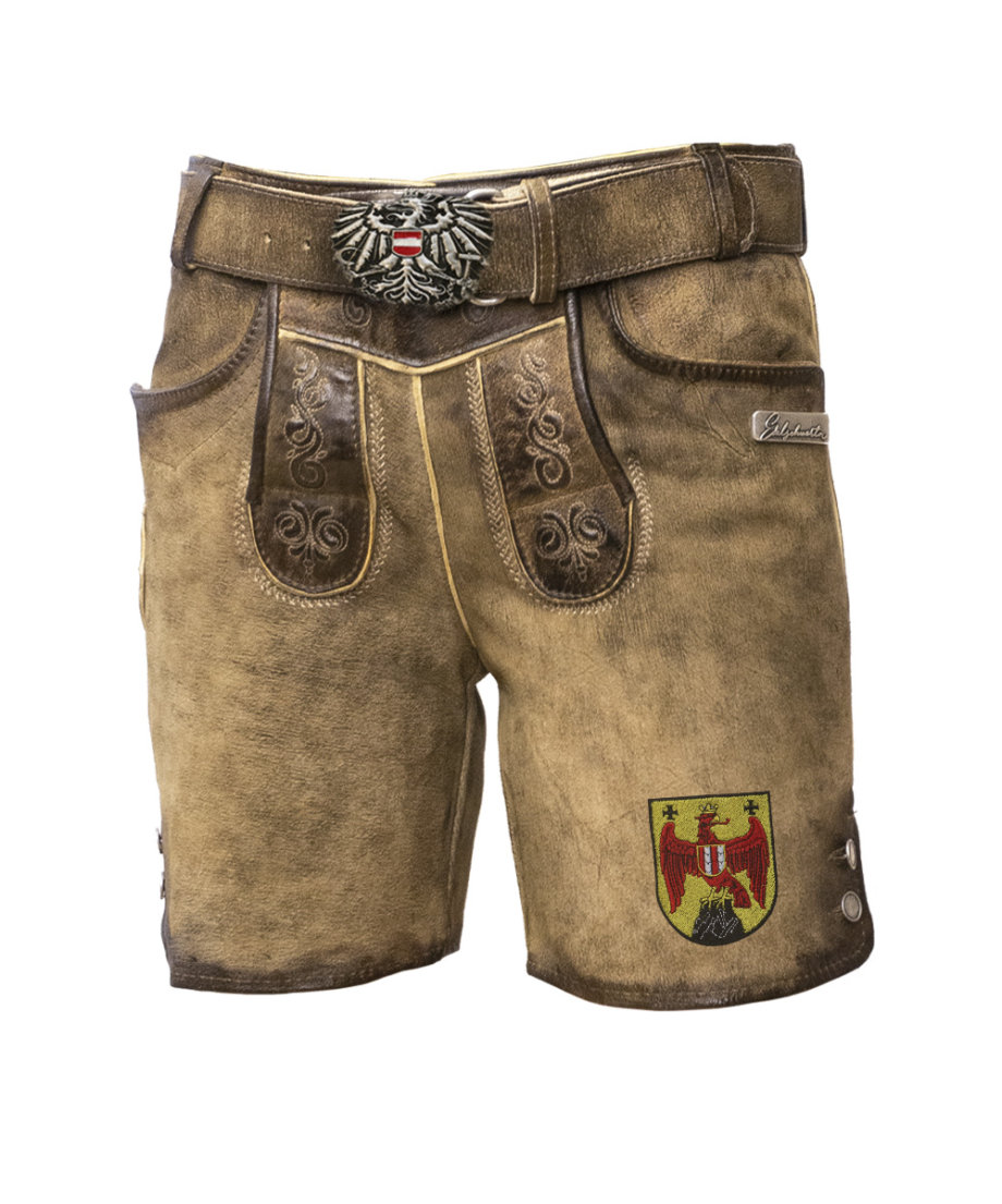 Lederhose "Maria" Österreich & Bundesland Edition