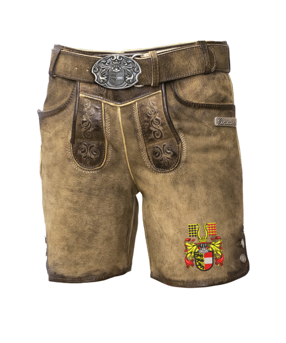 Lederhose "Maria" Österreich & Bundesland Edition