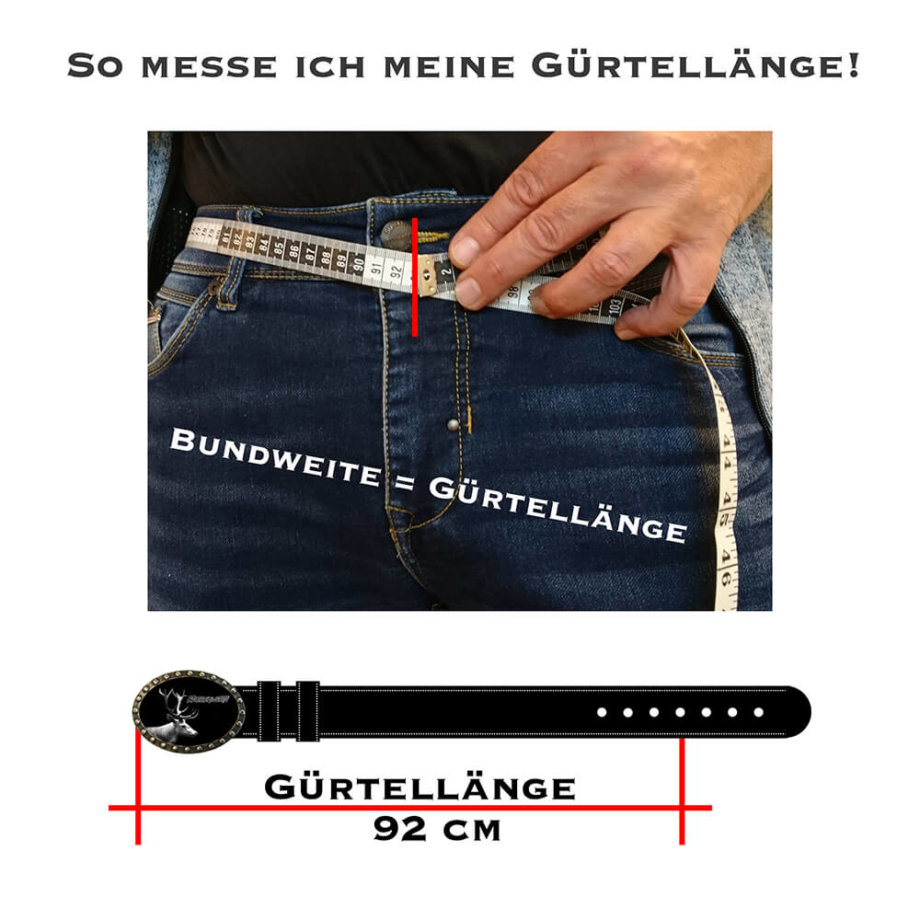 Schilling Gürtel mit Dornschnalle