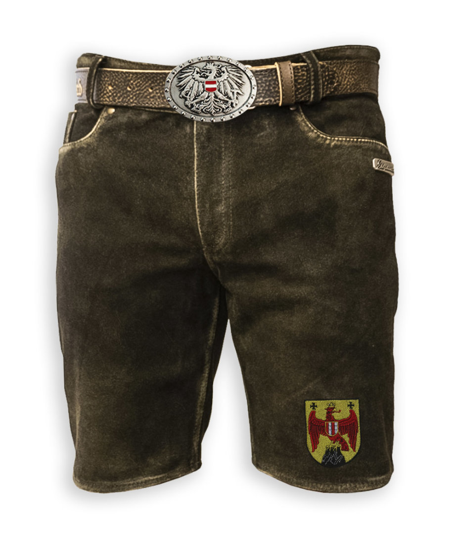 Lederhose "Waldmeister" Österreich & Bundesland Edition
