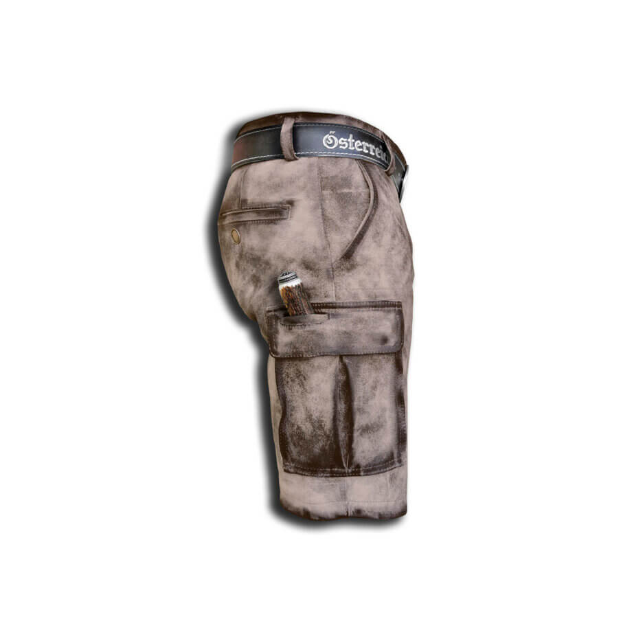 Lederhose "Jagdmeister Marmor"
