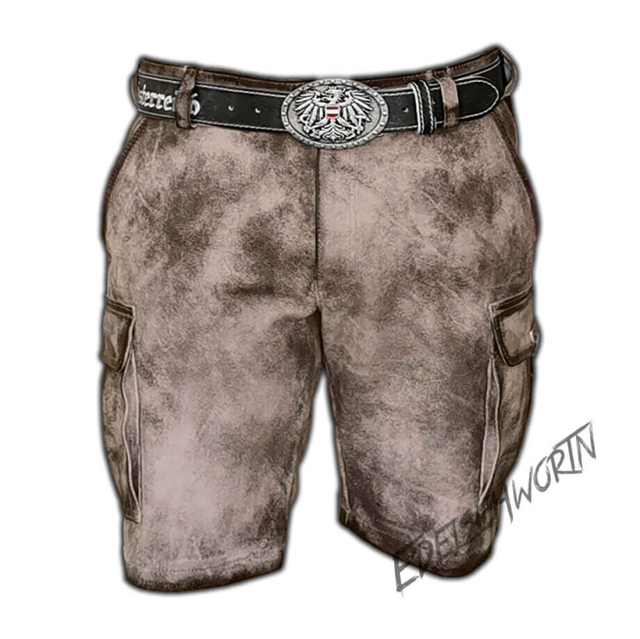 Lederhose "Jagdmeister Marmor"